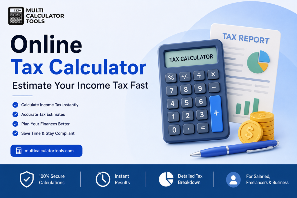  Online Tax Calculator – Estimate Your Income Tax Fast
