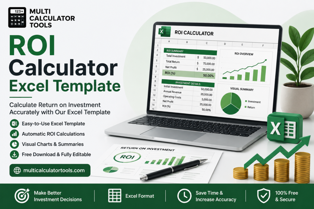ROI Calculator Excel Template